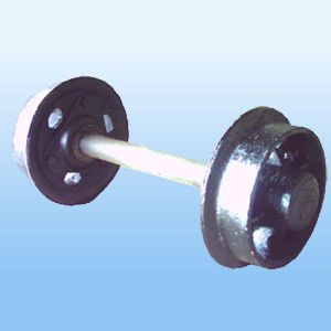1T、1.5T礦車輪對(duì)